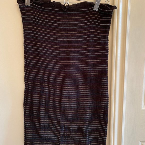 Forever 21 Rainbow Stripe Tube Dress - Picture 1 of 4